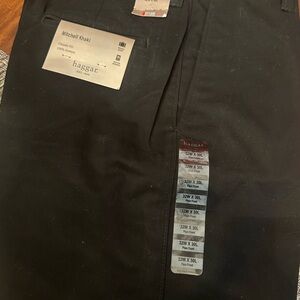 Haggar Black Khaki Pants Men’s 32x30
